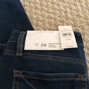 Loft leggings dark denim